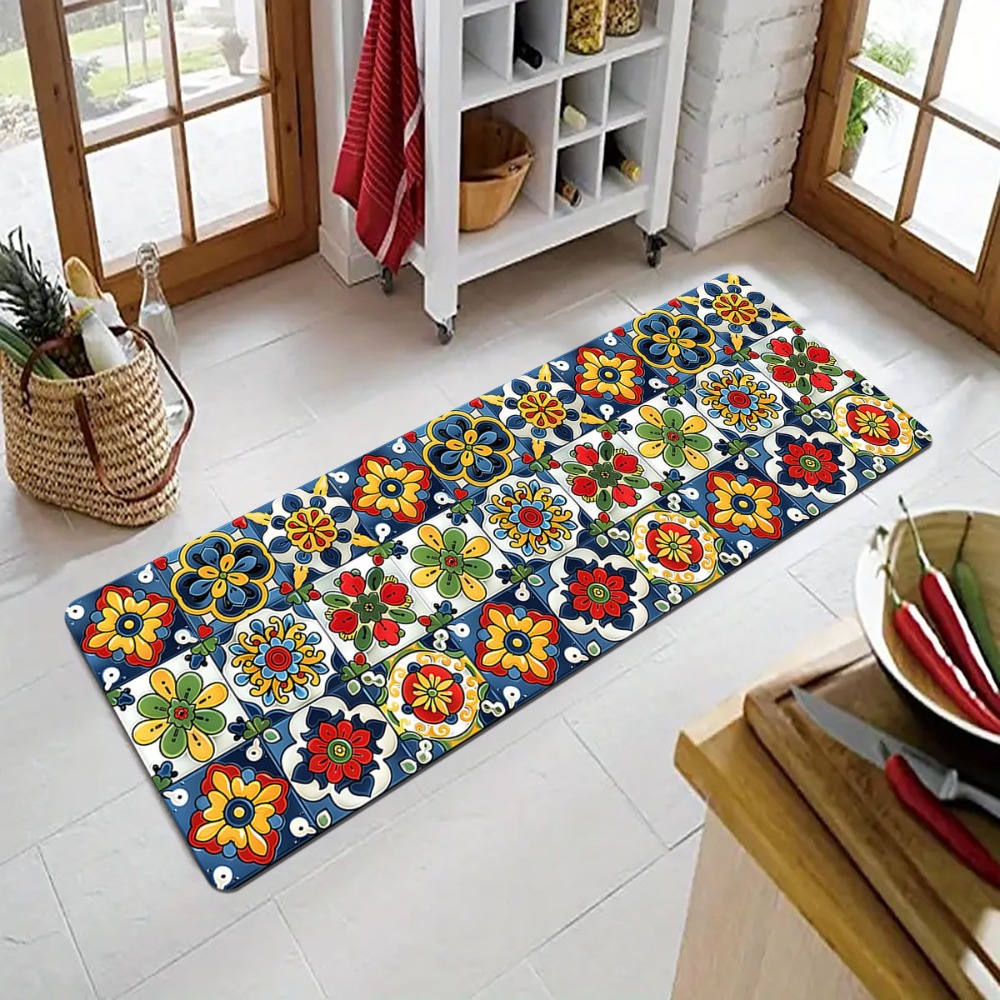 Commercial Kitchen Tile Flooring - Alfombra de Estilo Mediterráneo, Alfombra Decorativa