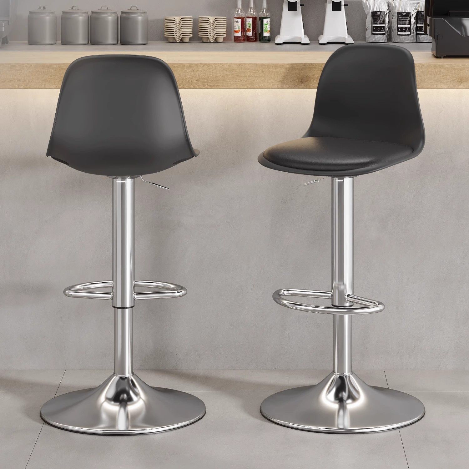 Commercial Kitchen Interior - Silla de Bar moderna y elegante,