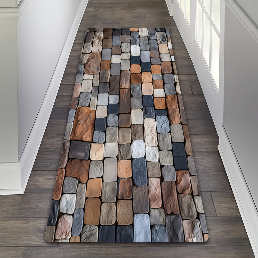 Commercial Kitchen Tile Flooring - Alfombra de pasillo de adoquines de