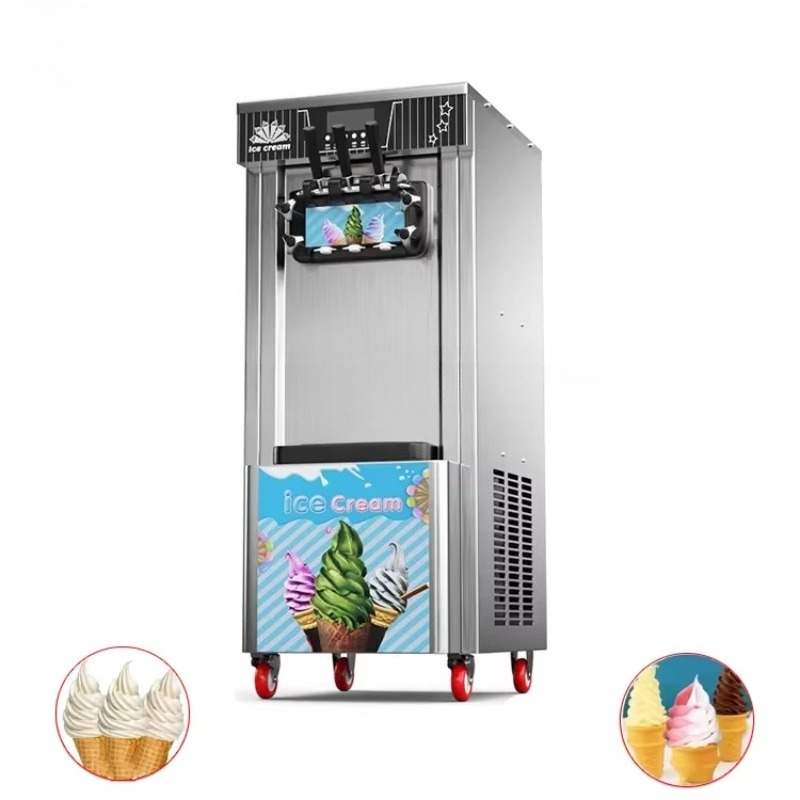 Commercial Ice Maker - Máquina Comercial para Hacer Helado Suave,