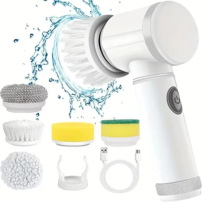 Commercial Kitchen Cleaning - Nuevo Depurador giratorio inalámbrico, cabezales de