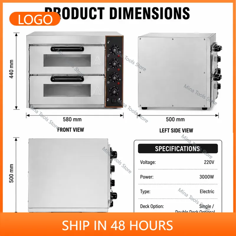 Horno Eléctrico Comercial para - Commercial Kitchen Kitchen reseña y precio