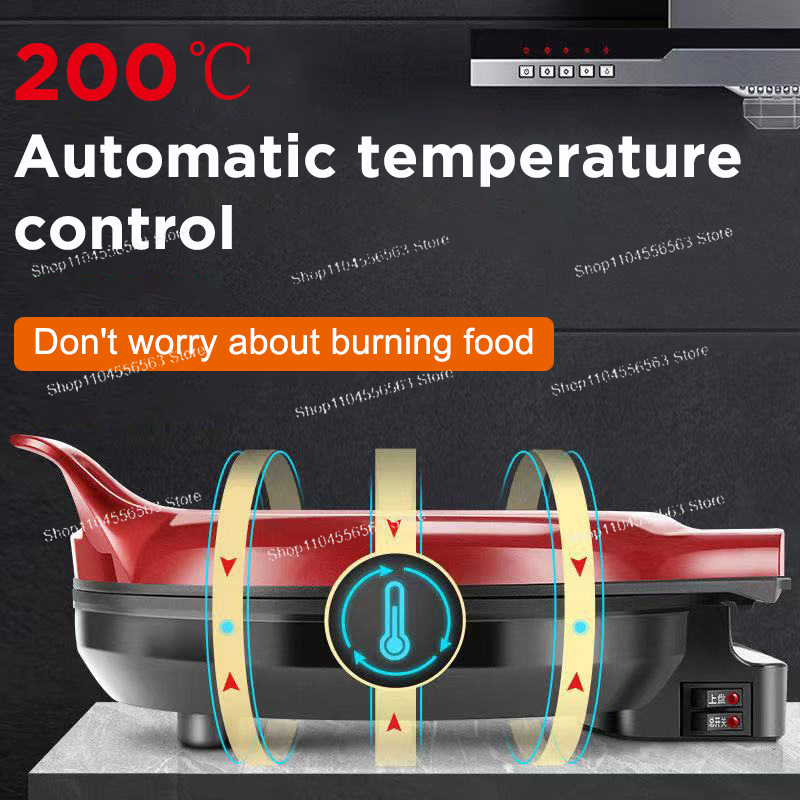 Máquina eléctrica para hacer t - Crepe Maker Griddle reseña y precio