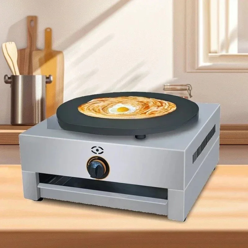 Plancha de gas comercial de 28 - Crepe Maker Griddle reseña y precio