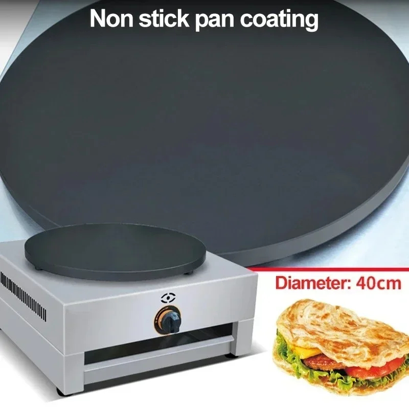 Plancha de gas comercial de 28 - Crepe Maker Griddle reseña y precio