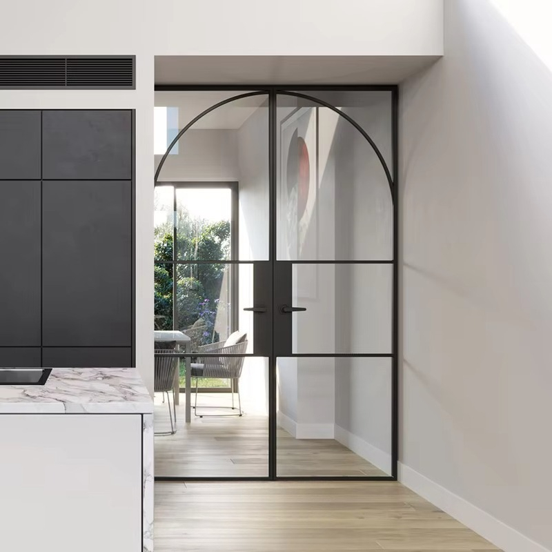 Puerta de vidrio Interior corr - Commercial Kitchen Interior reseña y precio