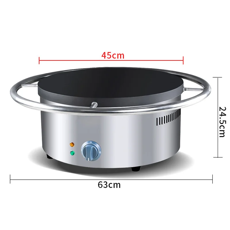 Plancha Eléctrica Giratoria Ma - Crepe Maker Griddle reseña y precio
