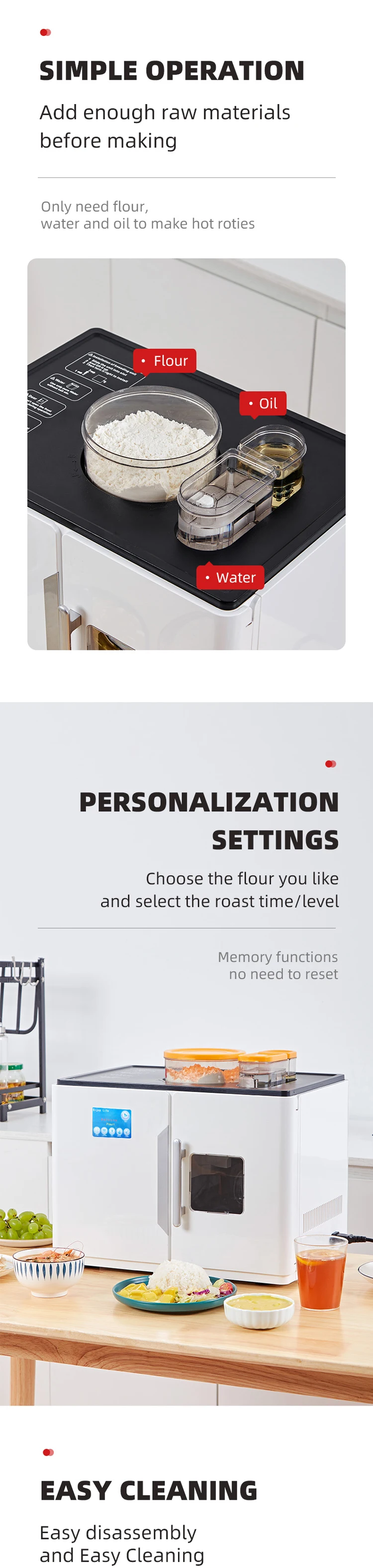 Máquina para Hacer Roti Automá - Commercial Kitchen Kitchen reseña y precio
