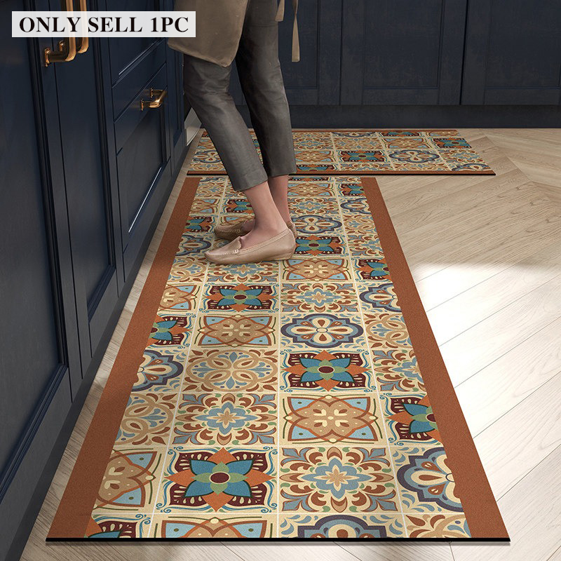 Alfombra de Cocina Impermeable - Commercial Kitchen Tile Flooring reseña y precio