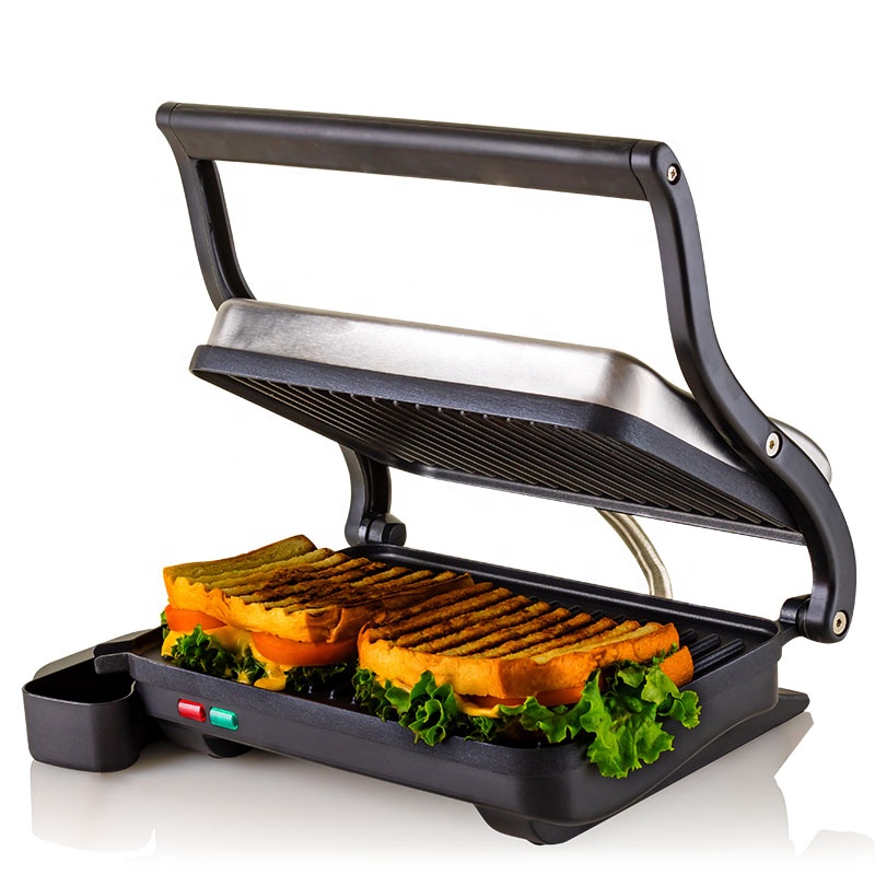 Parrilla eléctrica para prensa - Sandwich Press Panini reseña y precio
