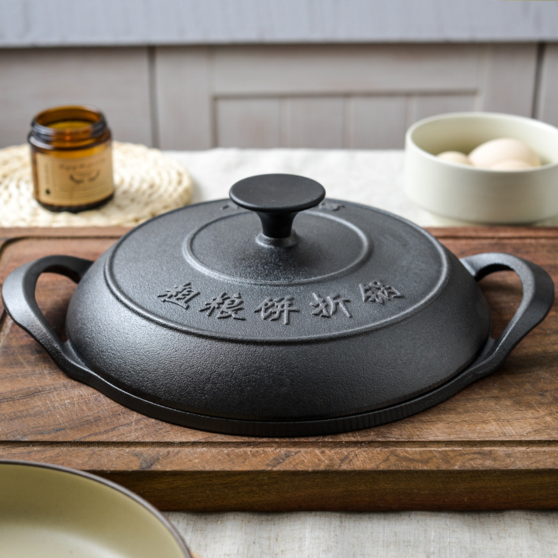 Plancha de hierro fundido auté - Crepe Maker Griddle reseña y precio