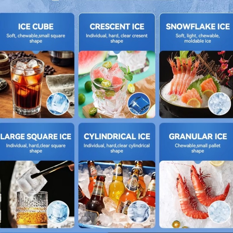 Máquina comercial automática p - Commercial Ice Maker reseña y precio