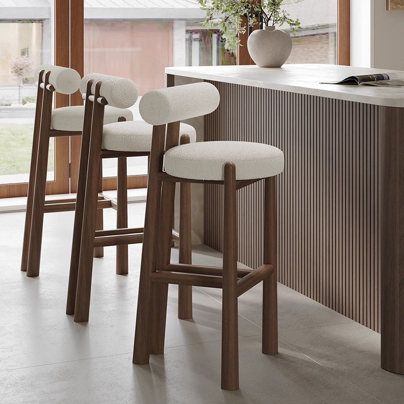 Silla De Bar con respaldo De m - Commercial Kitchen Interior reseña y precio