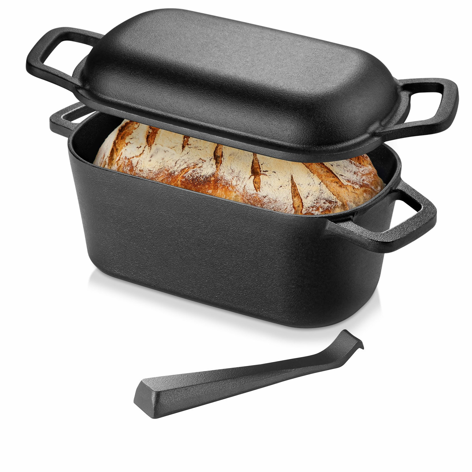 Olla holandesa de hierro fundi - Crepe Maker Griddle reseña y precio