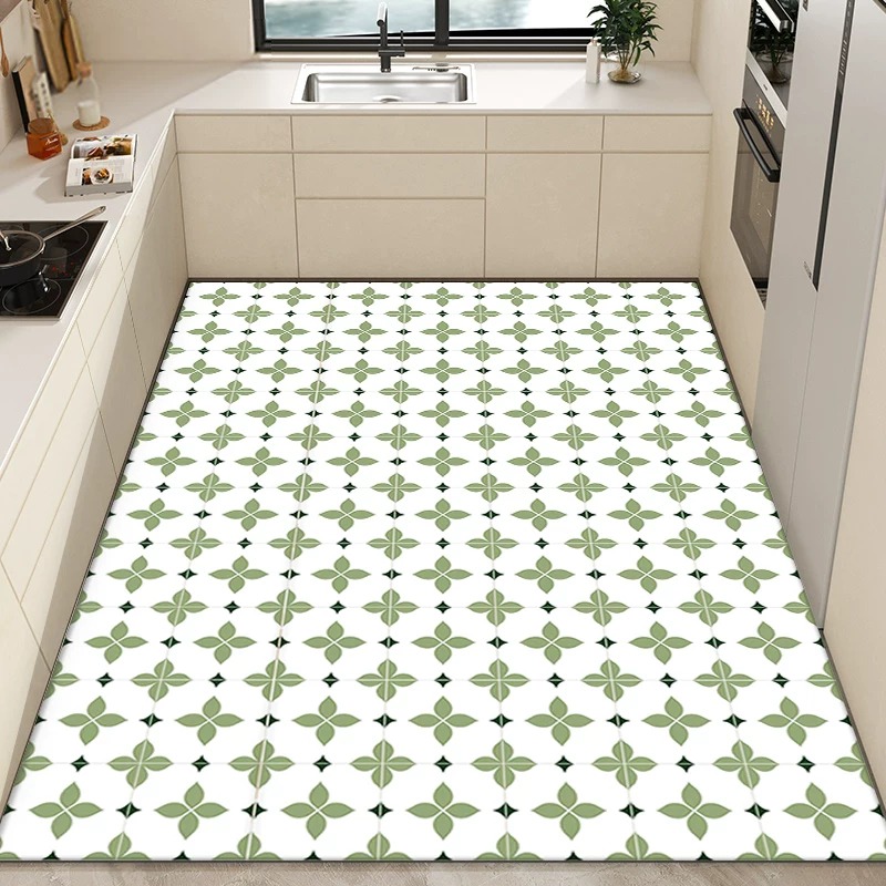 Alfombra de Cocina de PVC Impe - Commercial Kitchen Tile Flooring reseña y precio
