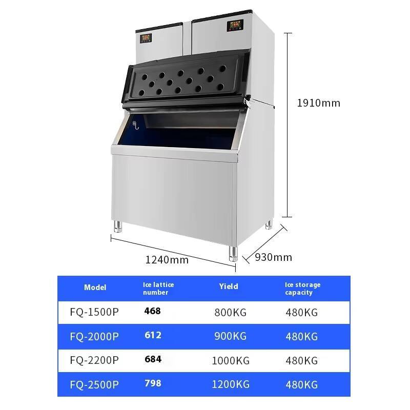 Máquina dividida comercial de  - Commercial Ice Maker reseña y precio