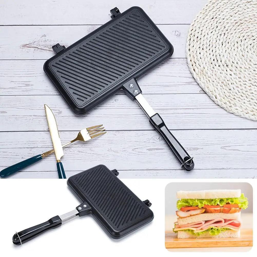 Sartén antiadherente de doble  - Crepe Maker Griddle reseña y precio