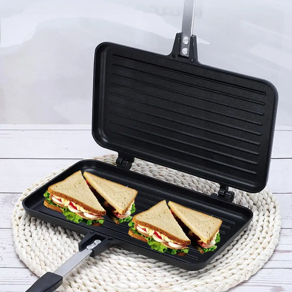 Sartén antiadherente de doble  - Crepe Maker Griddle reseña y precio