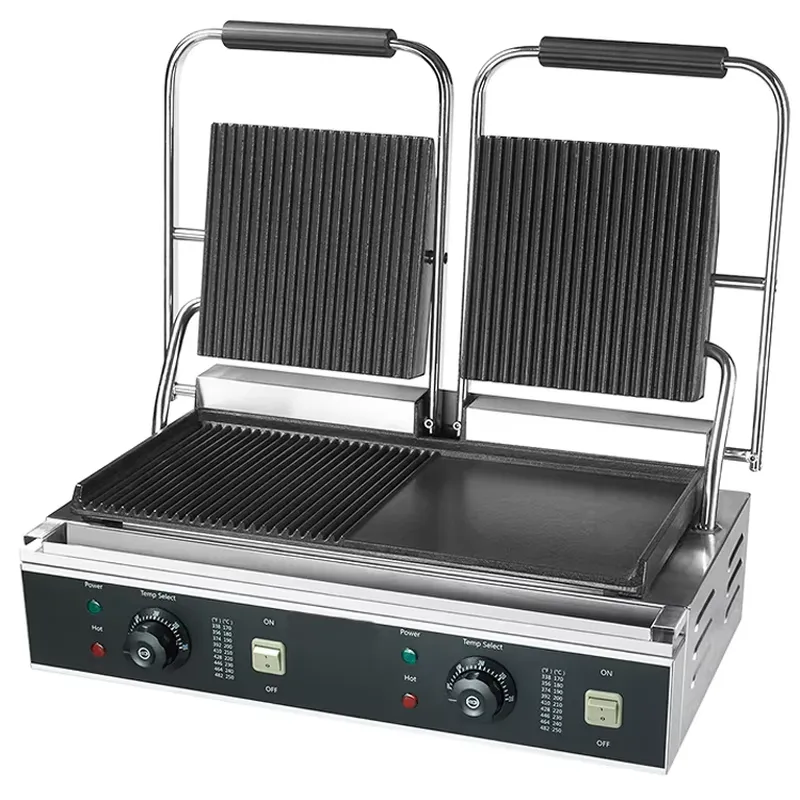 Parrilla de Contacto Doble Com - Commercial Kitchen Grill reseña y precio