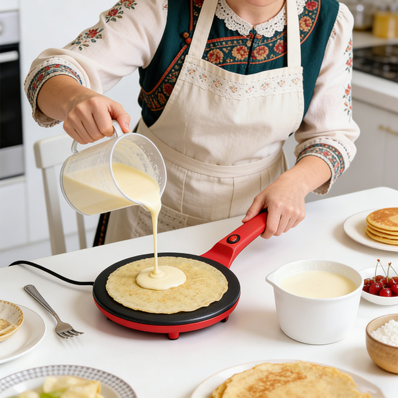 Crepera Eléctrica de Una Sola  - Crepe Maker Griddle reseña y precio