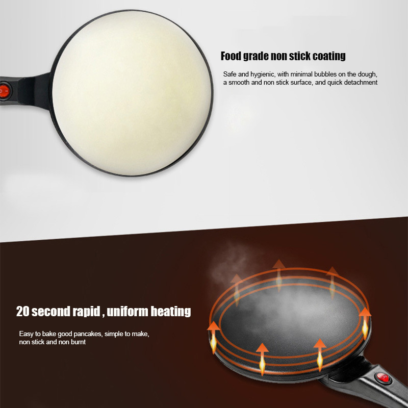 Crepera Eléctrica de Una Sola  - Crepe Maker Griddle reseña y precio