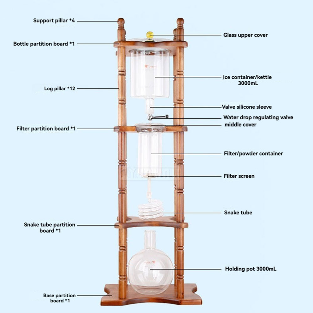 Cafetera de goteo en frío - Ca - Commercial Ice Maker reseña y precio