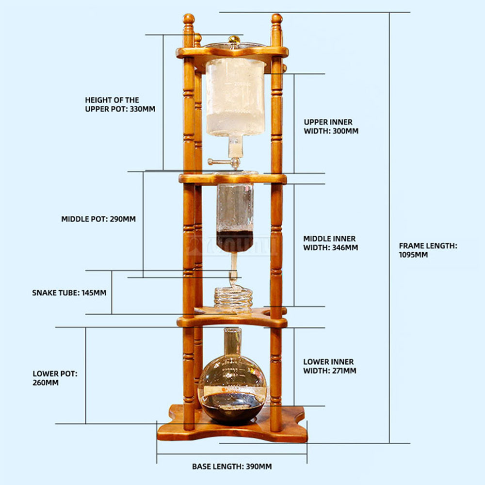 Cafetera de goteo en frío - Ca - Commercial Ice Maker reseña y precio