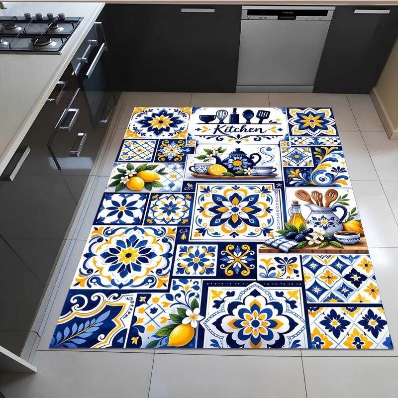 Alfombra de cocina con mosaico - Commercial Kitchen Tile Flooring reseña y precio