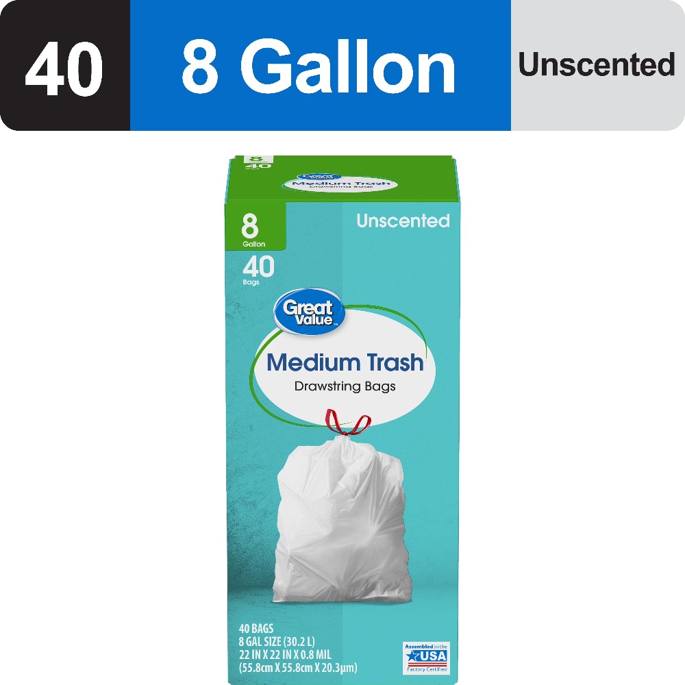 Bolsas de Basura con Cordón, 8 - Commercial Kitchen In Home reseña y precio