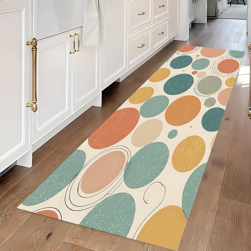 Alfombra de pasillo geométrica - Commercial Kitchen Tile Flooring reseña y precio