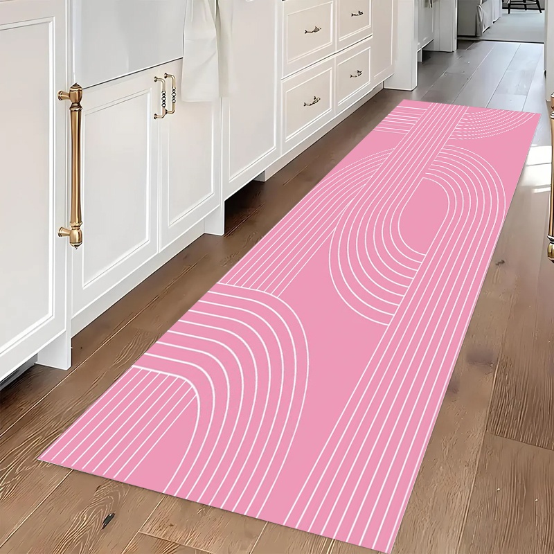 Alfombra de pasillo geométrica - Commercial Kitchen Tile Flooring reseña y precio