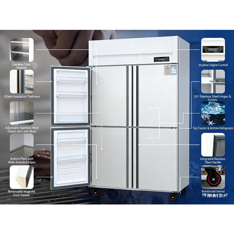 Congelador Vertical Comercial  - Commercial Kitchen Kitchen reseña y precio