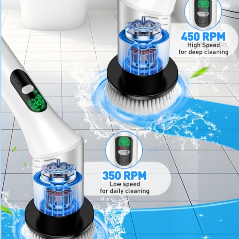 Cepillo de Limpieza Eléctrico  - Commercial Kitchen Cleaning reseña y precio
