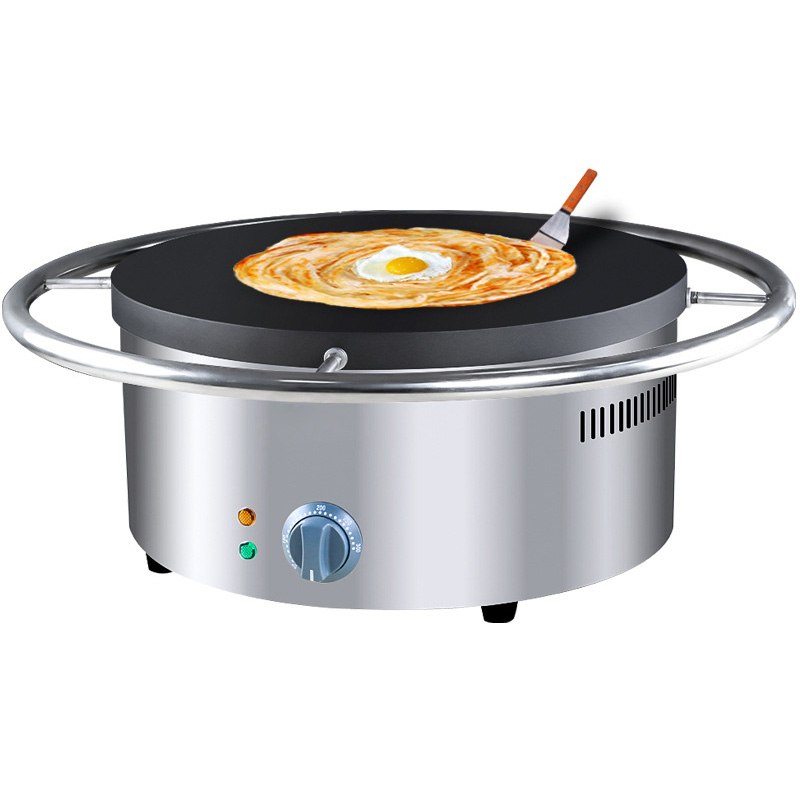 Plancha Eléctrica Giratoria Ma - Crepe Maker Griddle reseña y precio