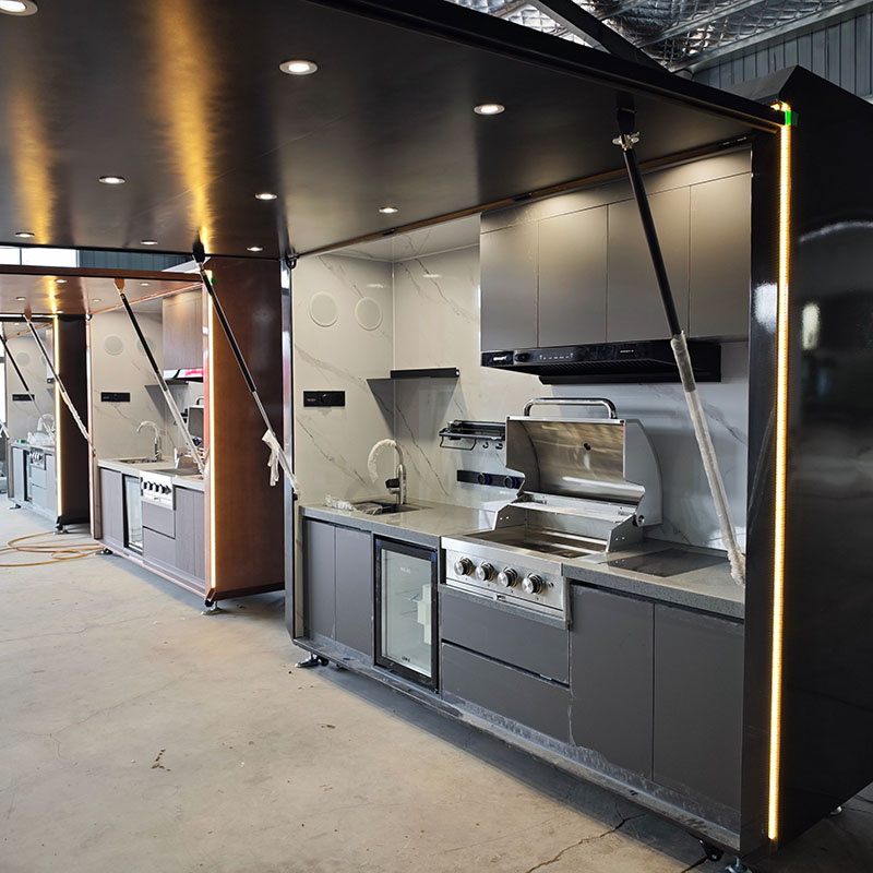 Cocina Exterior de Grado Comer - Commercial Kitchen Grill reseña y precio