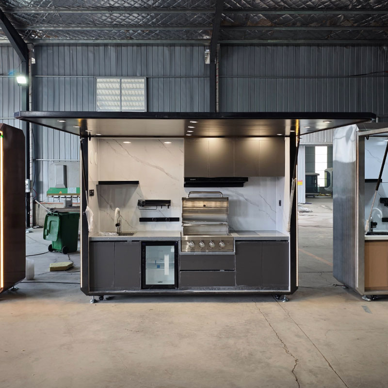 Cocina Exterior de Grado Comer - Commercial Kitchen Grill reseña y precio