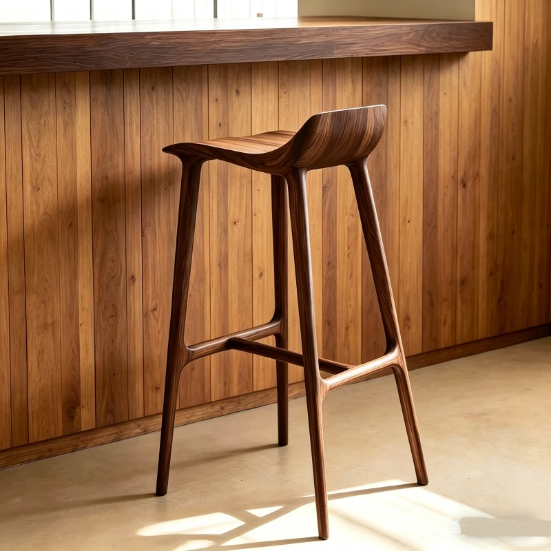 Taburetes de madera para ahorr - Commercial Kitchen Interior reseña y precio